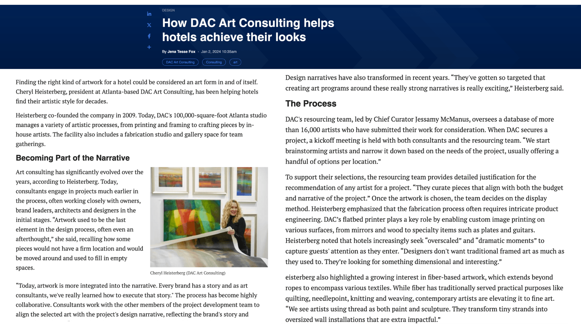 How DAC Helps Hotels Achieve their Looks