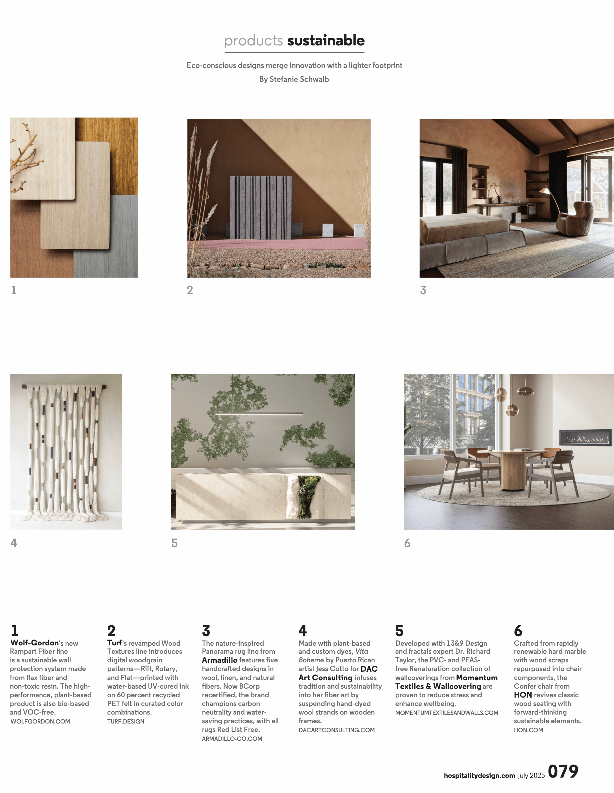 Sustainable Products